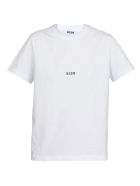 MSGM Cotton T-shirt MSGM Cotton T-shirt - WHITE