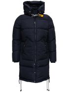 Parajumpers Black Nylon Down Jacket With Hook Detail Parajumpers Black Nylon Down Jacket With Hook Detail - Black