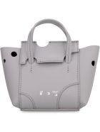 Off-White Burrow Perforated Leather Bag Off-White Burrow Perforated Leather Bag - grey