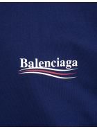 Unisex Blue "political Campaign" T-shirt Balenciaga Unisex Blue "political Campaign" T-shirt - Pacific blue/white