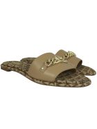 Michael Kors Rina Slide Sandal Michael Kors Rina Slide Sandal - CAMEL