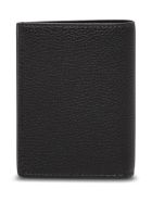 Givenchy Black Leather Card Holder With Logo Givenchy Black Leather Card Holder With Logo - Black