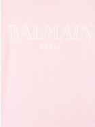 Kid Pink T-shirt With White Logo Balmain Kid Pink T-shirt With White Logo