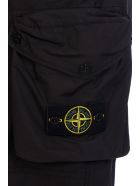 Stone Island Pants In Black Cotton Stone Island Pants In Black Cotton - black