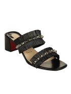 Marivodou 55 Kid/rafia/cuoio Heel Christian Louboutin Marivodou 55 Kid/rafia/cuoio Heel - B116