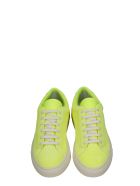 Common Projects Achille Fluo Sneakers In Yellow Suede Common Projects Achille Fluo Sneakers In Yellow Suede - yellow