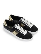 Michael Kors Irving Stripe Lace Up Black Sneaker Michael Kors Irving Stripe Lace Up Black Sneaker - Nero