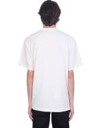 Throwback T-shirt In White Cotton Throwback T-shirt In White Cotton - white