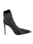 Le Silla Black Patent Leather Ankle Boots Le Silla Black Patent Leather Ankle Boots - BLACK