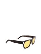 Saint Laurent Saint Laurent Sl 402 Havana Sunglasses Saint Laurent Saint Laurent Sl 402 Havana Sunglasses - Havana
