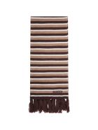 Gucci Multicolor Scarf For Kids With Logo Gucci Multicolor Scarf For Kids With Logo - Beige