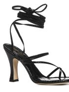 Paris Texas Mirta Animalier-effect Leather Sandals Paris Texas Mirta Animalier-effect Leather Sandals - Nero