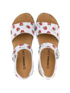 Monnalisa Strawberry Sandals Monnalisa Strawberry Sandals - Bianco/rosso