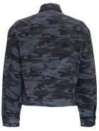 Balenciaga Gray Camouflage Denim Jacket Balenciaga Gray Camouflage Denim Jacket - Grey