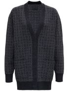 Givenchy 4g Cashmere Knititted Cardigan Givenchy 4g Cashmere Knititted Cardigan - Grey