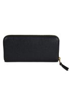 Miu Miu Zip-around Logo Continental Wallet Miu Miu Zip-around Logo Continental Wallet - Black