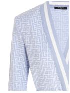 Balmain 'monogram' Cardigan Balmain 'monogram' Cardigan - Multicolor