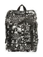 Golden Goose Journey Backpack Printed Nylon Body Golden Goose Journey Backpack Printed Nylon Body - Nero