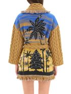 Icon Jacquard Snoopy Palms Cardigan Alanui Icon Jacquard Snoopy Palms Cardigan - Multicolor