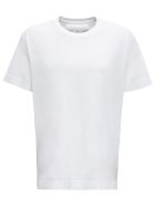 Givenchy White Cotton T-shirt With Micro Logo Givenchy White Cotton T-shirt With Micro Logo - White