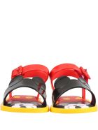Melissa Multicolor Sandals For Kids Melissa Multicolor Sandals For Kids - Red