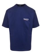 Unisex Blue "political Campaign" T-shirt Balenciaga Unisex Blue "political Campaign" T-shirt - Pacific blue/white