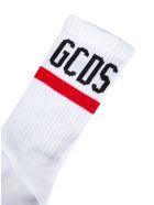GCDS Logo Knit Socks GCDS Logo Knit Socks - White