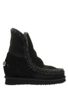 Mou Inner Wedge Short - Ankle Boot Mou Inner Wedge Short - Ankle Boot - Black