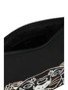 Kenzo Clutch In Black Canvas Kenzo Clutch In Black Canvas - black