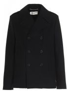 Saint Laurent Coat Saint Laurent Coat - Black
