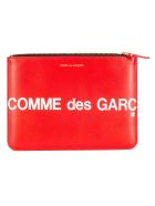 Comme des Garçons Shirt Boy Logo Print Wallet Comme des Garçons Shirt Boy Logo Print Wallet - Red