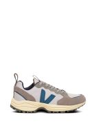 Veja Mesh And Vegan Recycled Suede Sneakers With Logo Veja Mesh And Vegan Recycled Suede Sneakers With Logo - Multicolor
