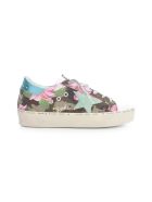 Golden Goose Hi Star Camouflage Hibiscus Upper Suede Star Laminated Heel Golden Goose Hi Star Camouflage Hibiscus Upper Suede Star Laminated Heel - Multi