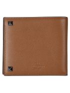 Valentino Garavani Rockstud Card Holder Valentino Garavani Rockstud Card Holder - Brown