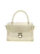 Monnalisa Glittered Pvc Crossbody Bag Monnalisa Glittered Pvc Crossbody Bag - Metallic