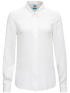 M Missoni White Silk Blend Shirt M Missoni White Silk Blend Shirt - White