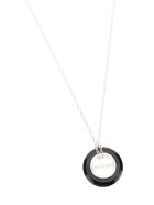 AMBUSH Unisex Necklace Carved Stone Charm AMBUSH Unisex Necklace Carved Stone Charm - BLACK (Black)