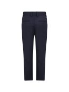 Armani Collezioni Blue Pants For Kids Armani Collezioni Blue Pants For Kids - Blue
