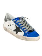Golden Goose Super-star Classic Sneakers Golden Goose Super-star Classic Sneakers - White/Royal Blue