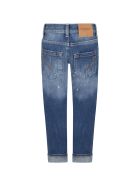 Dondup Light Blue ''brady'' Jeans For Boy Dondup Light Blue ''brady'' Jeans For Boy - Denim