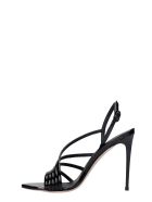 Le Silla Scarlet Sandals In Black Patent Leather Le Silla Scarlet Sandals In Black Patent Leather - black