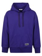 Vltn Logo Hoodie Valentino Vltn Logo Hoodie - Purple/Black