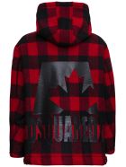 Dsquared2 Wool Check Jacket Dsquared2 Wool Check Jacket - Red