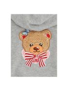 Monnalisa Bear Sweater Monnalisa Bear Sweater - Grey