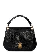 Miu Miu Leather Shoulder Bag Miu Miu Leather Shoulder Bag - black