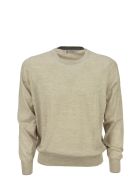Brunello Cucinelli Lightweight Cashmere And Silk Crew-neck Sweater Brunello Cucinelli Lightweight Cashmere And Silk Crew-neck Sweater - Sand
