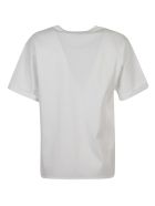 Logo Print T-shirt Saint Laurent Logo Print T-shirt - White