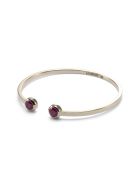 Lo Spazio Burmese Ruby Bangle Lo Spazio Jewelry Lo Spazio Burmese Ruby Bangle - Red