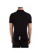 Emporio Armani Ea7 Jake Polo Shirts EA7 Emporio Armani Ea7 Jake Polo Shirts - Black