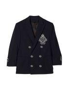 Balmain Blue Teen Blazer Balmain Blue Teen Blazer - Blu